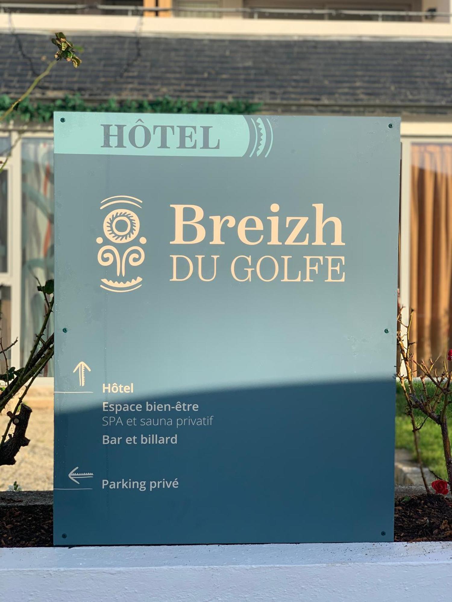 Hotel Breizh Du Golfe Арзон Экстерьер фото