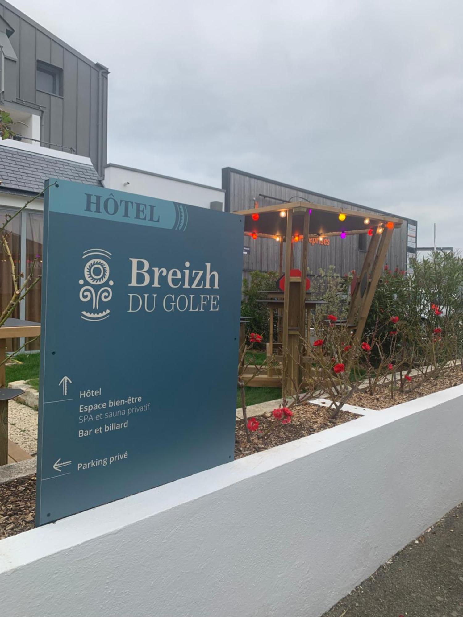 Hotel Breizh Du Golfe Арзон Экстерьер фото